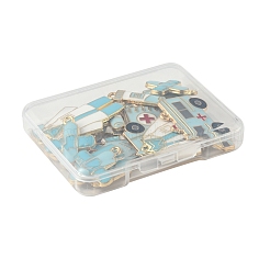 18 шт. 7 стиля подвески из сплава и эмали на медицинскую тематику&nbsp;FIND-FS0004-32B