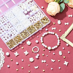 1359 шт. 16 стиля бусины из искусственного жемчуга из пластика ccb и пластика abs&nbsp;KY-YW0002-19