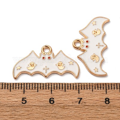 Подвески из сплава хэллоуина с эмалью&nbsp;FIND-I056-01B-G-1