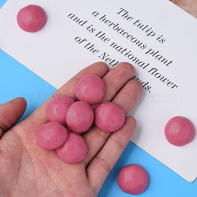 Непрозрачные акриловый кабошоны MACR-S373-138-A09-1