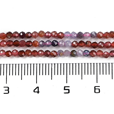 Нити бусин из натуральной цветной шпинели&nbsp;G-P553-G03-01-1