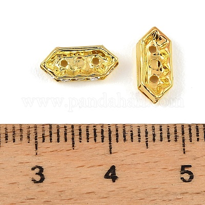 Латунные хрустальные стразы&nbsp;RB-T019-01B-G-1