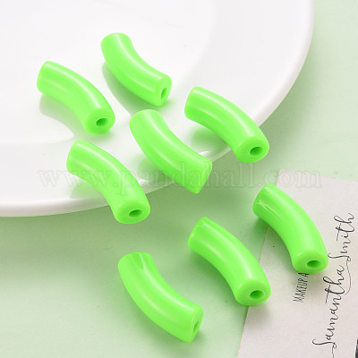 Непрозрачные акриловые бусины MACR-S372-001B-S030-1