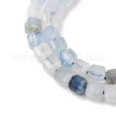 Природные Аквамарин бисер нитей&nbsp;LS-G-G003-B02-01-1
