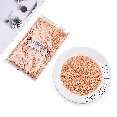 8/0 выпечка краска стеклянные бусины&nbsp;SEED-R051-07B-06-1