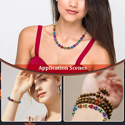 400шт непрозрачные акриловые бусины&nbsp;MACR-ME0001-21-1