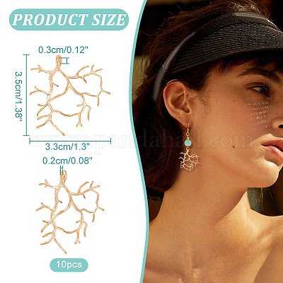 Латунные подвески&nbsp;FIND-NB0004-20G-1