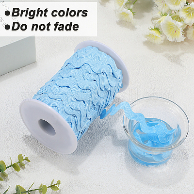 Лента из полиэстерового волнистого кружева&nbsp;OCOR-GF0004-36A-09-1