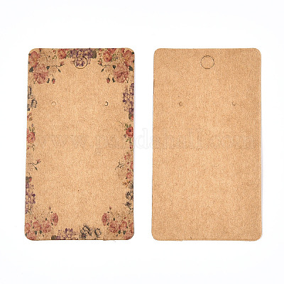 Картонных карт дисплей серьги&nbsp;LS-CDIS-F003-11B-1