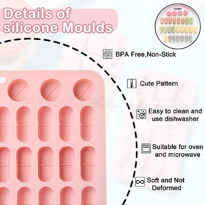 2шт. силиконовые Молды для таблеток&nbsp;ST-CJ0043-007-1
