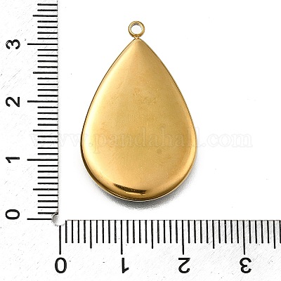 Подвески из натуральной ракушки пауа из нержавеющей стали 304&nbsp;LS-STAS-Z125-01F-G-1