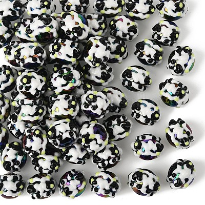 Непрозрачные акриловые бусины SACR-YW0002-78A-05-1