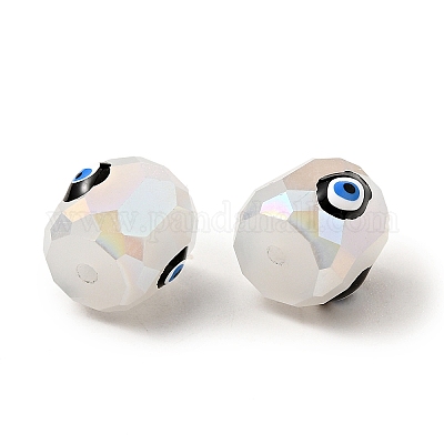 Непрозрачные стеклянные бусы GLAA-F121-02D-1