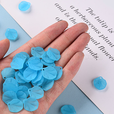 Прозрачные матовые акриловые подвески&nbsp;MACR-S371-02A-755-1