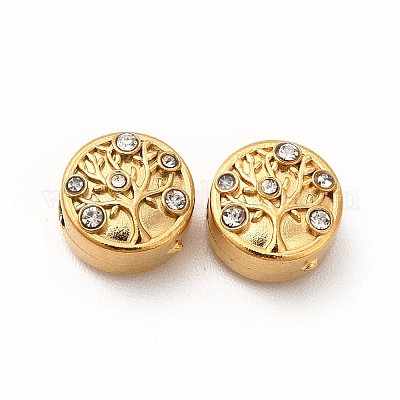 Ионное покрытие (ip) хирургическая нержавеющая сталь 316 с кристаллическими бусинами из горного хрусталя STAS-G305-03G-1