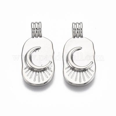 Латунные подвески&nbsp;KK-R133-006-04P-NF-1