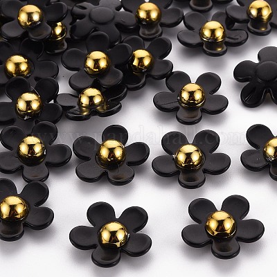 Непрозрачные акриловые бусины&nbsp;SACR-N007-D-01I-1