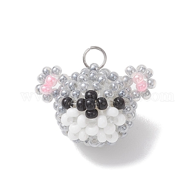 Стеклянные подвески из бисера&nbsp;PALLOY-MZ01191-1