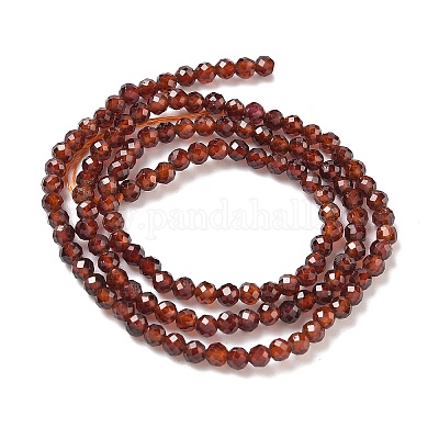 Гранат природный бисер нитей&nbsp;G-H079-A01-03C-01-1