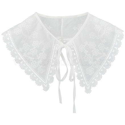 Хлопковый накладной воротник AJEW-WH20077-039-1