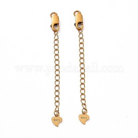 925 удлинитель цепи из стерлингового серебра STER-D036-36AG-1