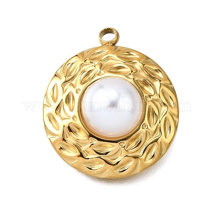 Подвески из пластикового жемчуга&nbsp;LS-STAS-Q360-03I-G-1