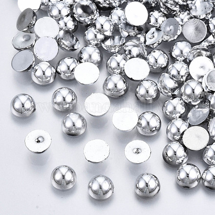 Абс пластмассовые кабошоны&nbsp;OACR-S034-6mm-02-1