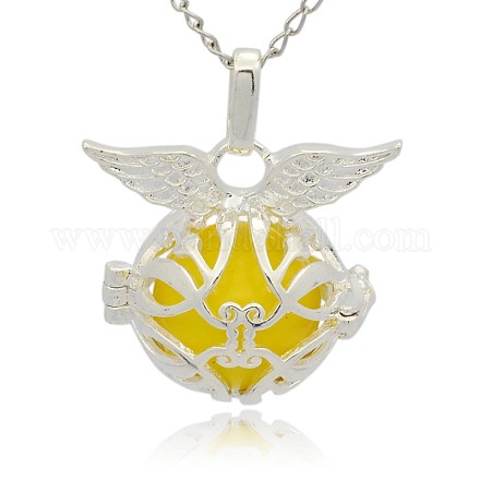 Серебряные медные подвески в клетке KK-J213-16S-1