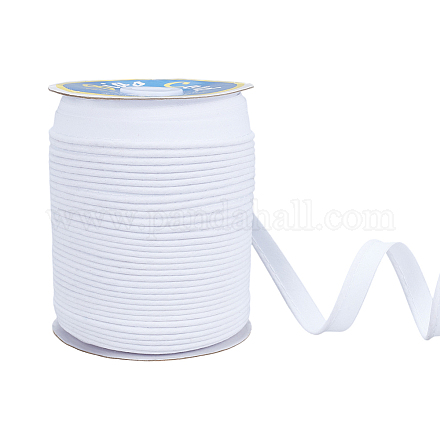 Косой шнур из поликоттона&nbsp;SRIB-WH0011-303A-1