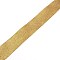 Polyester Ribbons, Glitter Powder, for Gift Wrapping, Dark Goldenrod, 1-5/8 inch(40mm), about 24.06 Yards(22m)/Roll