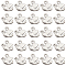 100Pcs Tibetan Style Alloy Pendants, Dove of Peace, Antique Silver, 16x13x1.5mm, Hole: 2mm