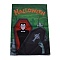 Garden Flag for Halloween, Double Sided Polyester House Flags, for Home Garden Yard Office Decorations, Coffin, Colorful, 460x320x0.4mm, Hole: 18mm