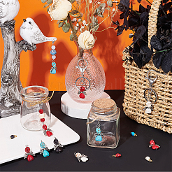 Синтетические бирюзовые подвески&nbsp;G-PH0036-02