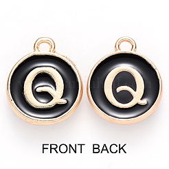 Позолоченные подвески из эмалевого сплава&nbsp;ENAM-SZ0001-26B-Q