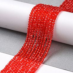 Прозрачные стеклянные бусины&nbsp;GLAA-H021-04-25