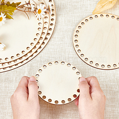 Днища деревянных корзин&nbsp;DIY-WH0215-18