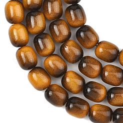 Нити из искусственного тигрового глаза&nbsp;GLAA-H040-02E