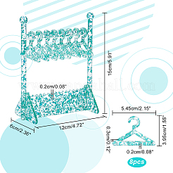 Прозрачные акриловые стойки для серег&nbsp;EDIS-PH0001-27B