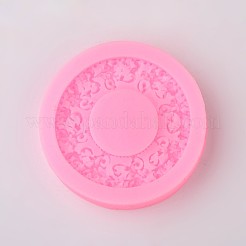 Венок дизайн поделки пищевой силиконовые Молды&nbsp;LS-AJEW-L054-21