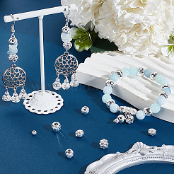 60шт 6 стиля сплава распорные бусины&nbsp;FIND-PH0020-69