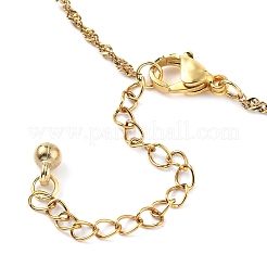 2 шт. 2 цвета 304 нержавеющая сталь сингапурская цепочка для изготовления ожерелья&nbsp;AJEW-JB01333