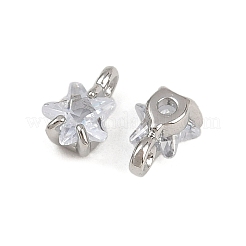 Стойки обшивки латунь микро проложить кубическую прелесть диоксида циркония&nbsp;LS-KK-H449-46P