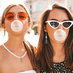 8 шт. 2 цвета латунные подвески с микропаве и кубическим цирконием&nbsp;KK-BC0015-04