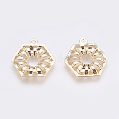 Латунные подвески&nbsp;KK-I622-14G-NF