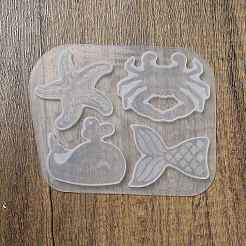 Силиконовые Молды для изготовления подвесок своими руками на тему морских животных&nbsp;SIMO-G011-05C