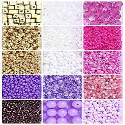 Наборы для самостоятельного изготовления браслетов из бусин в стиле бохо&nbsp;DIY-YW0011-39