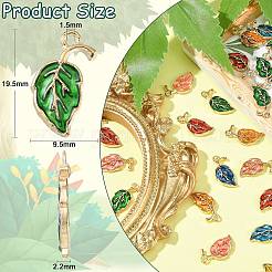 Подвески из эмали и сплава&nbsp;ENAM-CJ0001-40