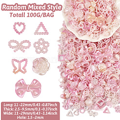 Непрозрачные бусины из абс-пластика&nbsp;FIND-TAC0016-33C