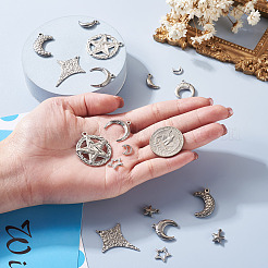 18 шт. 9 стиля подвески из нержавеющей стали 304&nbsp;STAS-TA0001-84