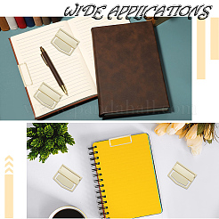 14 шт. закладки из нержавеющей стали для книг с зажимом для страниц&nbsp;AJEW-CP0009-29G